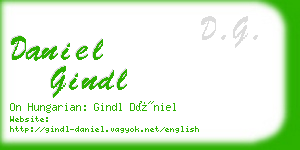 daniel gindl business card